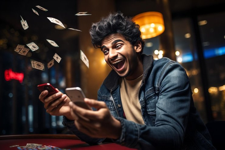 Pengguna Indonesia menelusuri menu mobile raja404